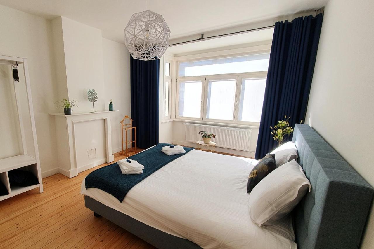 Trendy, Authentieke Woning Met Groot Terras En Tuin Hébergement de vacances Bruges