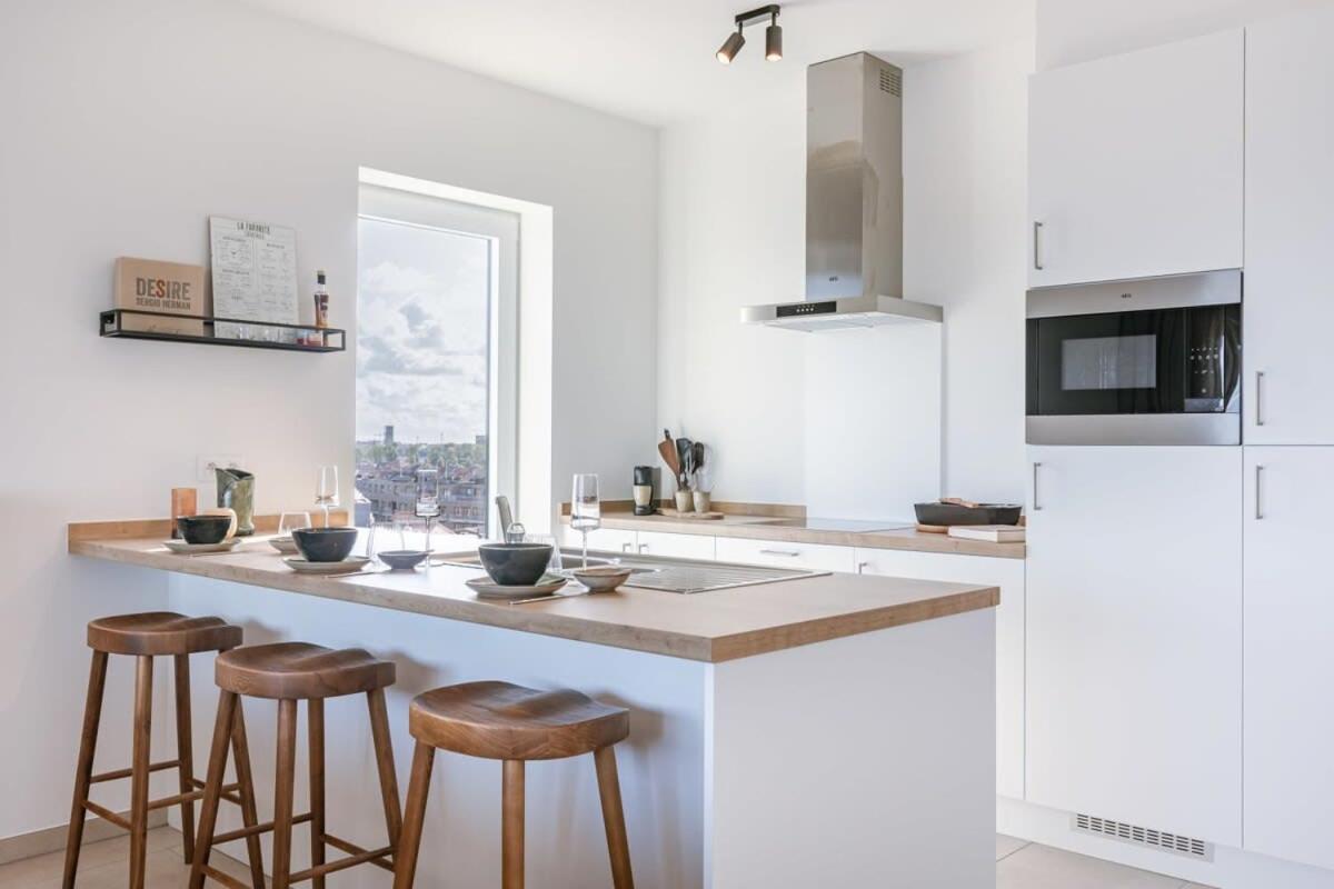 Huswell - Lovely New At The Harbor + Parking Apartment Bruges