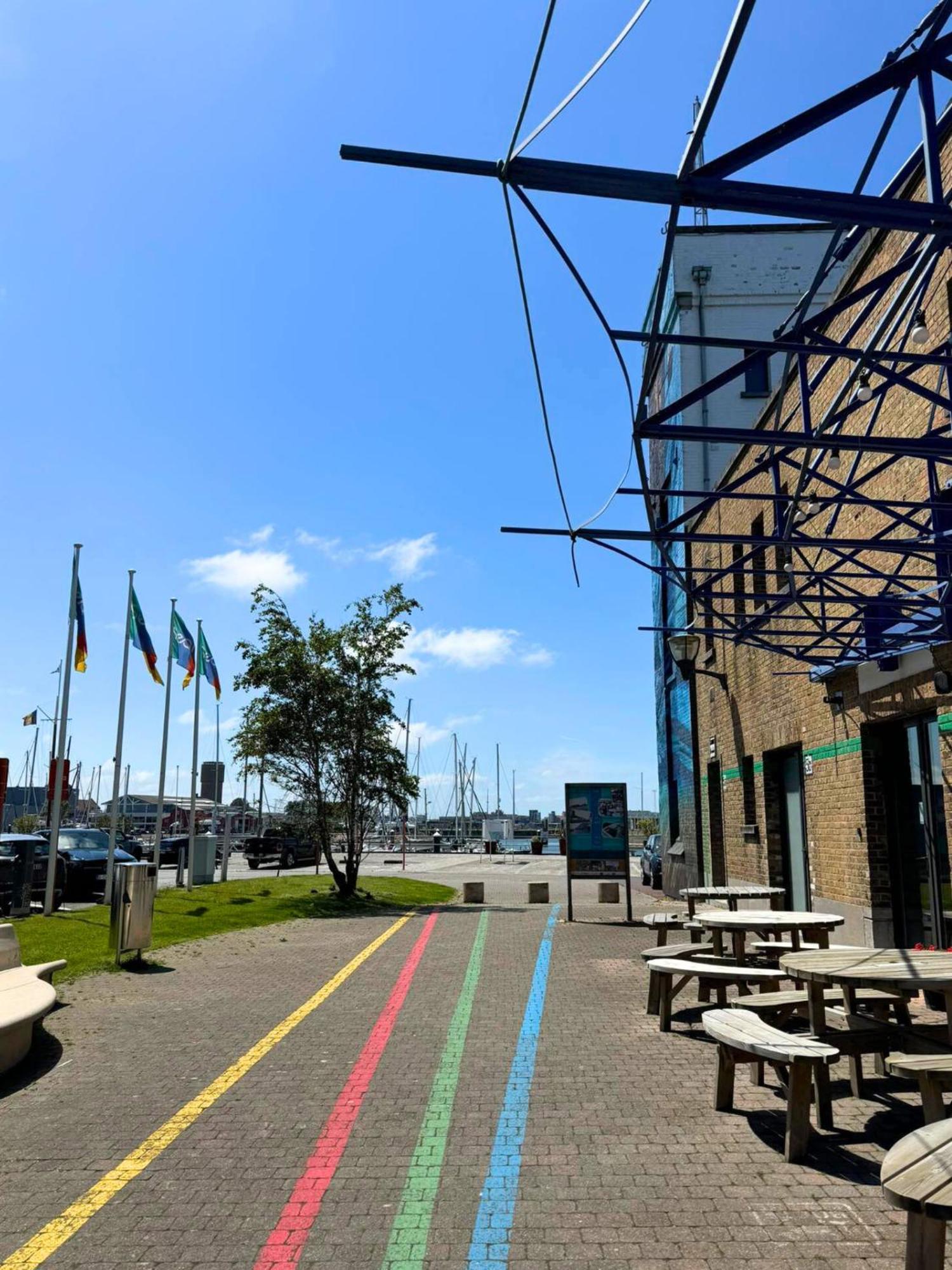Luxe 4p Aan Jachthaven Zeebrugge Met Terrassen En Gratis Parkeren Appartement
