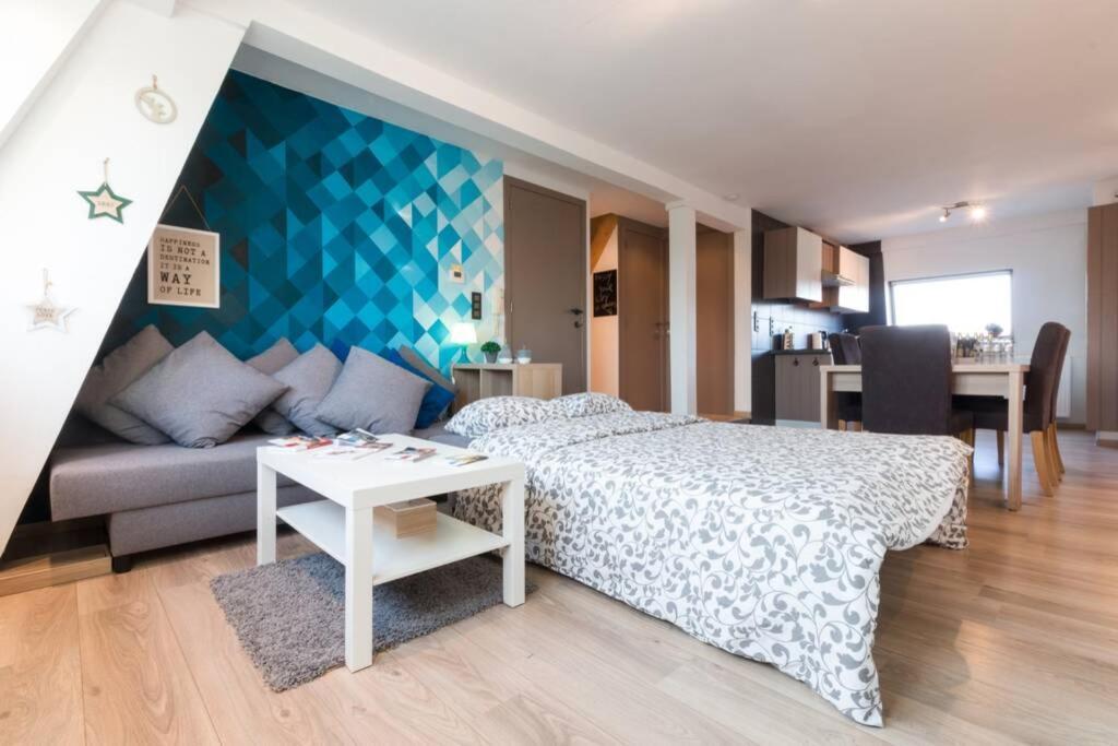 Duplex Appertement Met Zicht Damse Vaart @ Apartment Brügge